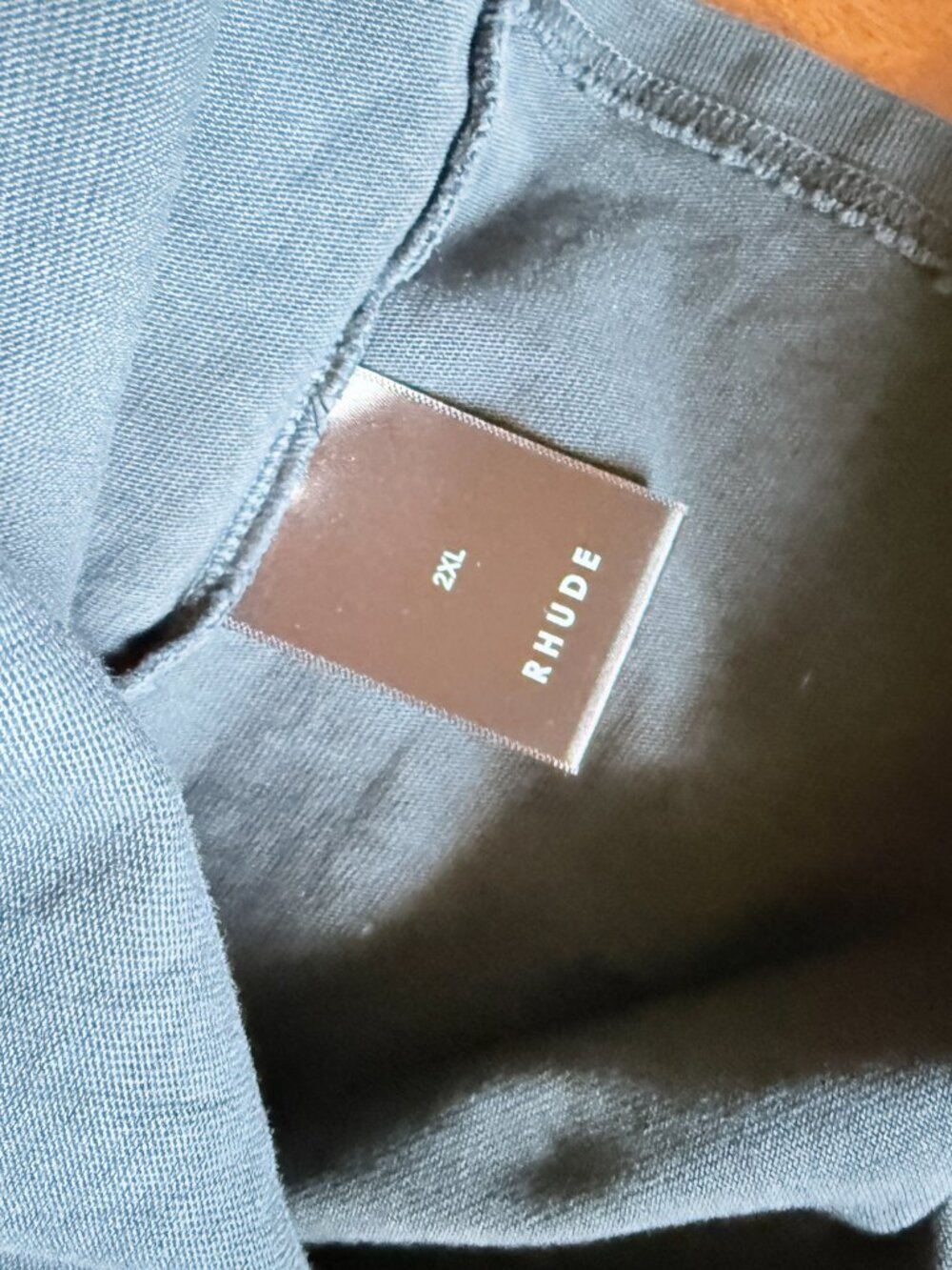 Black RHUDE Sweatshirt - 2XL - Cambridge Logo Oversized - Picture 3 of 4